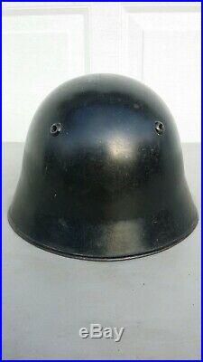 St. Gallen Badge Swiss M18/40 Fireman Helmet Ww1 Ww2
