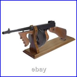 Stand for The Submachine Thompson (Tommy Gun) Natural Wood (Walnut)