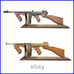 Stand for The Submachine Thompson (Tommy Gun) Natural Wood (Walnut)