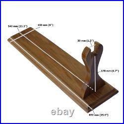 Stand for The Submachine Thompson (Tommy Gun) Natural Wood (Walnut)