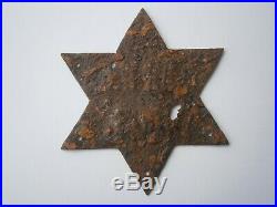 Star of David Judaica sign jewish house WW2 Germany WWII German JUDEN HAUS Made