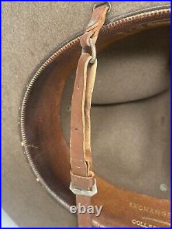 Stetson Officer's Campaign Hat, M1911 1930s Original Tags & Chin Strap