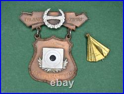 Striking 1930 US Army 384th Infantry Cup Inland Empire Rifle Match Medal DI