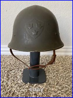 Swedish M21(-18) Army Steel Helmet Pre WW2