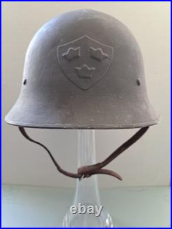 Swedish Military Helmet M21/16 with3 crowns & 2 decals (39)