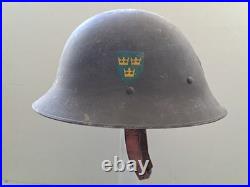 Swedish Military Helmet M21/16 with3 crowns & 2 decals (39)