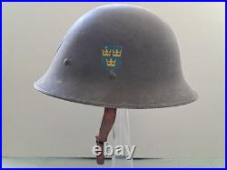 Swedish Military Helmet M21/16 with3 crowns & 2 decals (39)