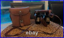 Swiss Army Binoculars + Original Leather Case Dienstglas Mod. 26