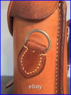 Swiss Army Binoculars + Original Leather Case Dienstglas Mod. 26