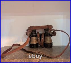 Swiss Army Binoculars + Original Leather Case Dienstglas Mod. 26