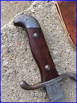 Sword Argentina army NCO model 1909 SWORD SABER KNIFE south america WW1 WW2