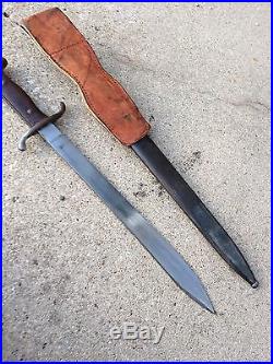 Sword Argentina army NCO model 1909 SWORD SABER KNIFE south america WW1 WW2