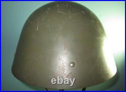 TOP Czechoslovak M32-34 helmet Danish reuse Stahlhelm casque casco Elmo