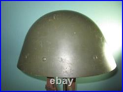 TOP Czechoslovak M32-34 helmet Danish reuse Stahlhelm casque casco Elmo