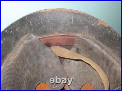 TOP orig Dutch M38 neck cutter helmet Stahlhelm casque casco elmo WW2 2WK 2GM