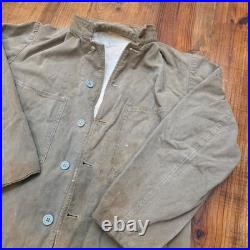 Taisho 14 1925 Imperial Japanese Army IJA Fatigue Work Jacket Named Early Unifor Taisho 14 1925 Imperial Japanese Army IJA Fatigue Work Jacket Named Early Unifor