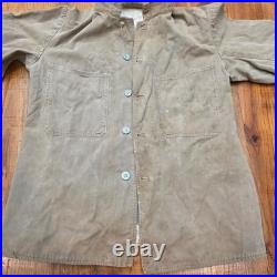 Taisho 14 1925 Imperial Japanese Army IJA Fatigue Work Jacket Named Early Unifor