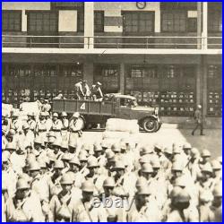Taminato Incident Japanese Navy Shanghai Headquarters Photo 1936 IJN