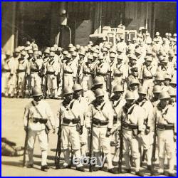 Taminato Incident Japanese Navy Shanghai Headquarters Photo 1936 IJN