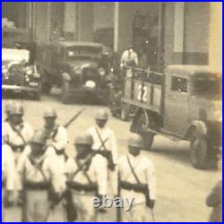 Taminato Incident Japanese Navy Shanghai Headquarters Photo 1936 IJN