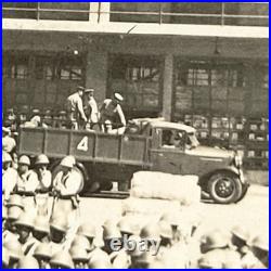 Taminato Incident Japanese Navy Shanghai Headquarters Photo 1936 IJN