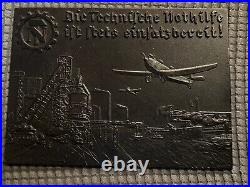 Technische Nothilfe (1919-45) German Strike Breaking Organization Plaque