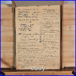 The Fighting Engineer R. O. T. C. Camp Lewis, Washington 50+ Photos & Signatures