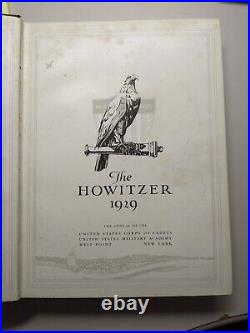 The Howitzer 1929 Yearbook West Point USMA Annual RARE