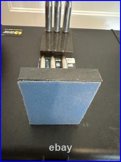 Trench Art matching Book Ends Granite Base With Felt Bottom