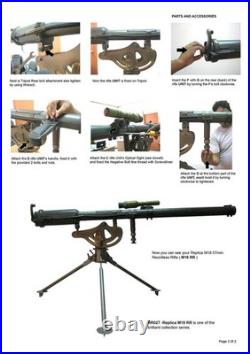 Tripod for M18 or 1917A1 belt feed, all metal