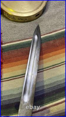 Turkish Model 1935 Mauser Bayonet With Scabbard And Leather Frog