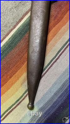 Turkish Model 1935 Mauser Bayonet With Scabbard And Leather Frog