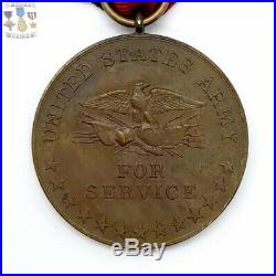 U. S. Army Indian Wars Campaign Medal Late 1930s Northern Stamping Contract