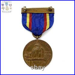 U. S. Marine Corps Yangtze Service Medal Full Wrap Brooch George W. Studley Type