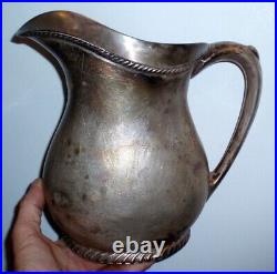 U. S. N World War 1 Era Primitive Antique Water Pitcher Usn Military Wwi Tool