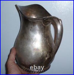 U. S. N World War 1 Era Primitive Antique Water Pitcher Usn Military Wwi Tool