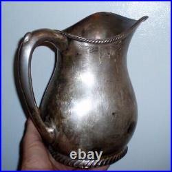 U. S. N World War 1 Era Primitive Antique Water Pitcher Usn Military Wwi Tool