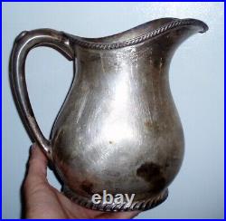 U. S. N World War 1 Era Primitive Antique Water Pitcher Usn Military Wwi Tool