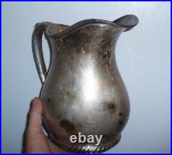 U. S. N World War 1 Era Primitive Antique Water Pitcher Usn Military Wwi Tool