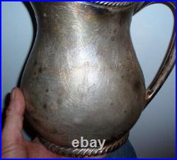 U. S. N World War 1 Era Primitive Antique Water Pitcher Usn Military Wwi Tool