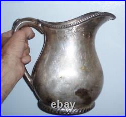 U. S. N World War 1 Era Primitive Antique Water Pitcher Usn Military Wwi Tool