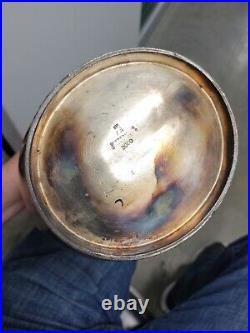 U. S. NAVY Silverplate Pitcher Anchor & USN Monogram 1920s reed & barton #4538