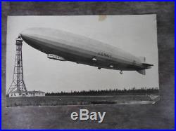 U. S. Navy USS Los Angeles Airship Dirigible Zeppelin 1927 Clements Photo