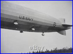U. S. Navy USS Los Angeles Airship Dirigible Zeppelin 1927 Clements Photo