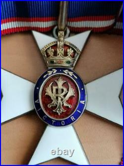 UK Great Britain CVO Victorian Royal Order 3rd class, Commander Cross