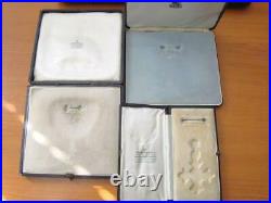 UK, Great Britain Lot 3 Cases for Order of British Empire! MBE, OBE! Medal