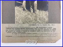 US Army Air Service Enlistment Tour Photograph Pilots Biplane Providence RI 1919