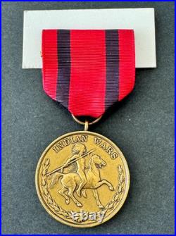 US Army Indian Campaign Medal Post-Indian Wars Service Commemorative