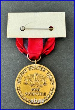 US Army Indian Campaign Medal Post-Indian Wars Service Commemorative