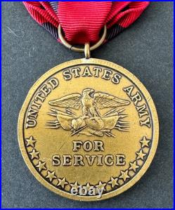 US Army Indian Campaign Medal Post-Indian Wars Service Commemorative